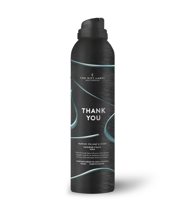 The Giftlabel Shower Foam - Thank You
