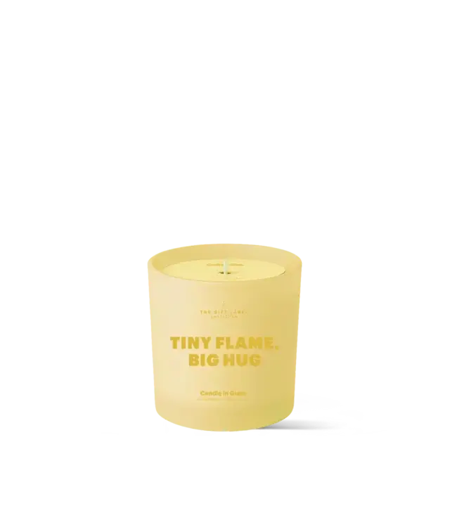 The Giftlabel Frosted Candle - Big Hug