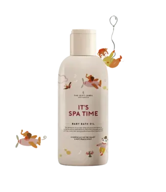 The Giftlabel Baby Bath Oil -It's Spa Time