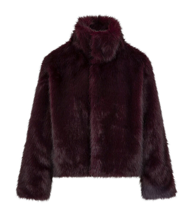 Ydence Coat Chrissy - Plum