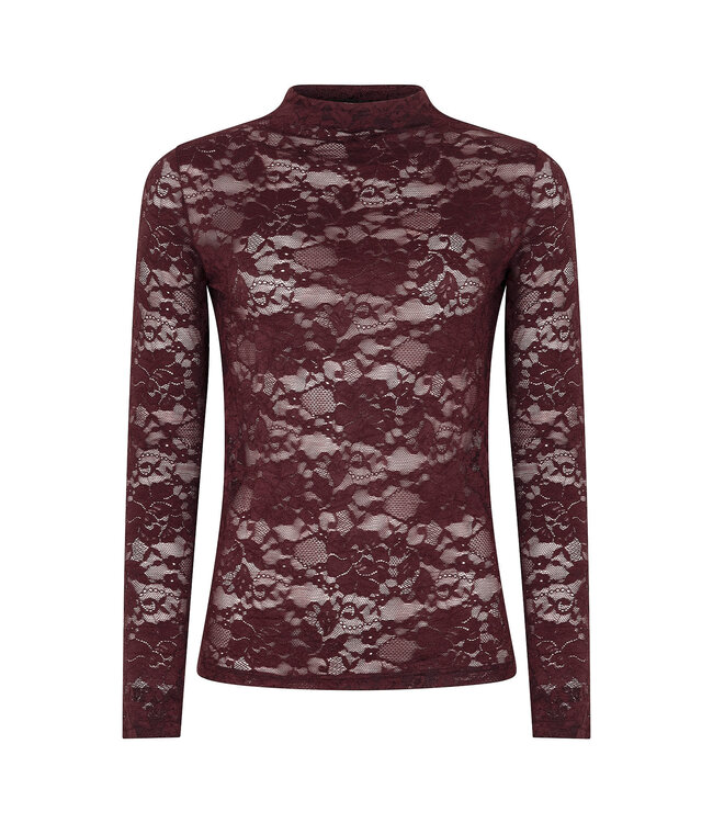 Ydence Top Rita - Plum