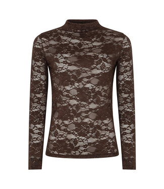 Ydence Top Rita - Dark Brown