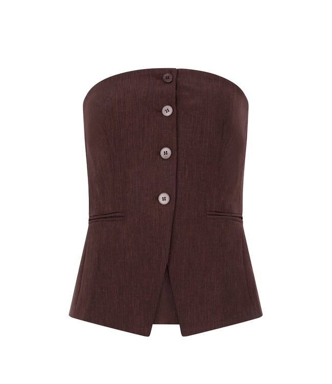 Top Darla - Red Brown