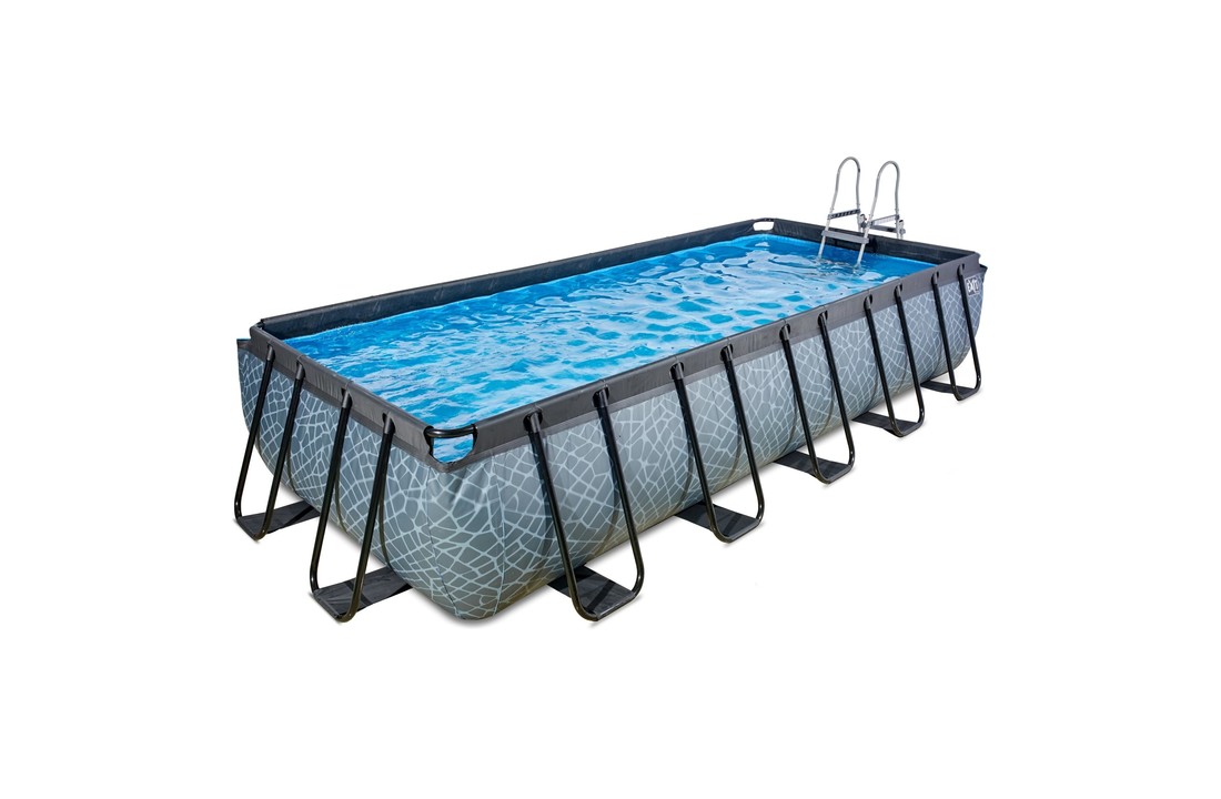 EXIT Toys zwembad Stone 540x250x100cm met filterpomp