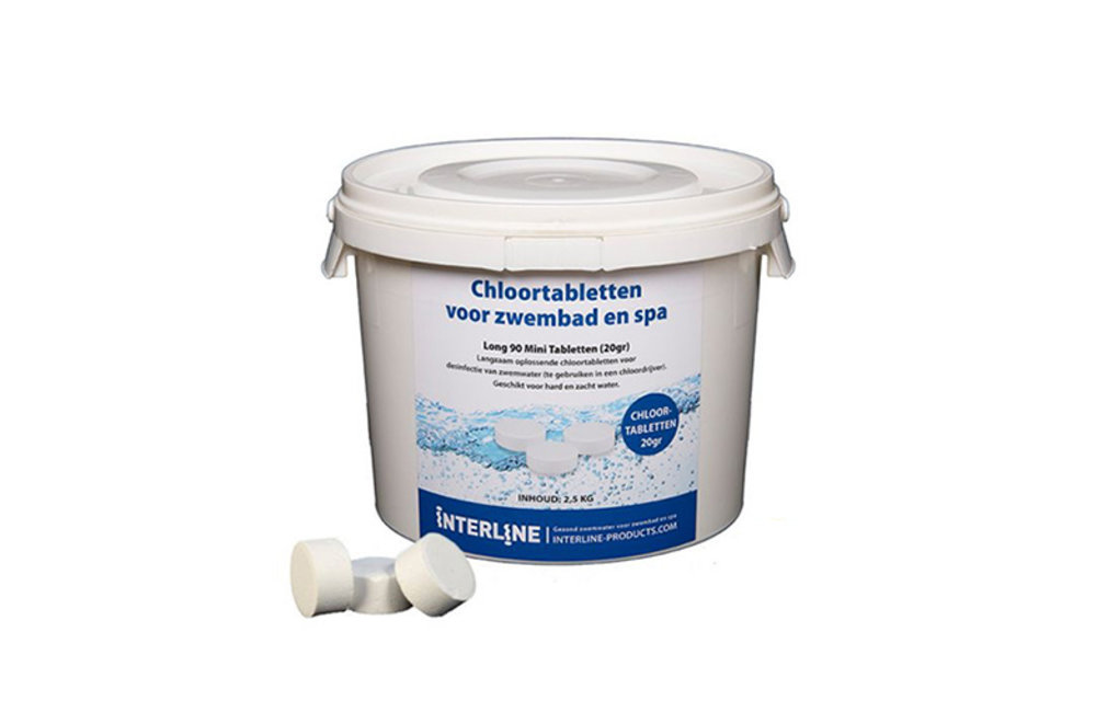 Interline Chloor Tabletten(20gram) 2,5kg