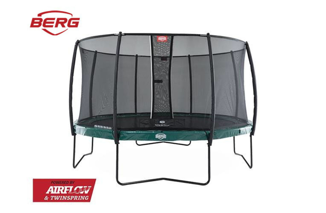 BERG Elite 330 groen + Safetynet Deluxe