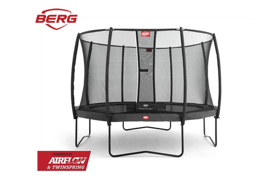 BERG Champion 380 grijs + Safetynet Deluxe