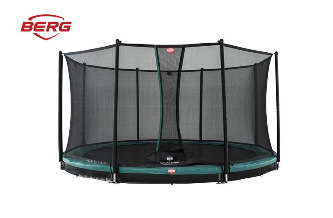 BERG InGround Favorit 330 Groen + Safetynet Comfort
