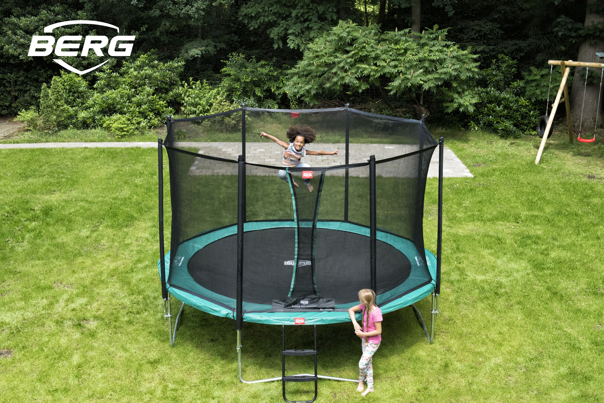 BERG Favorit 380 Groen + Safetynet Comfort