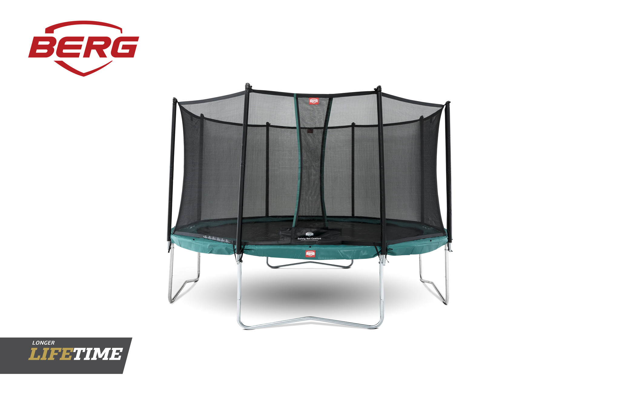 BERG Favorit 380 Groen + Safetynet Comfort