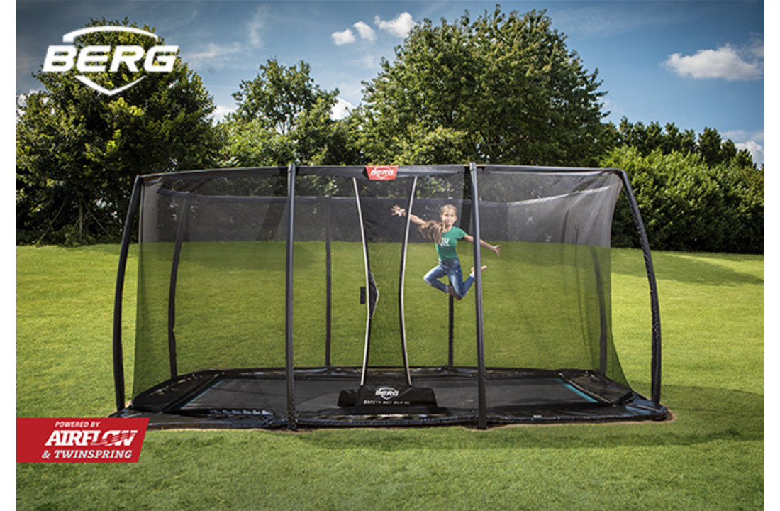 BERG Ultim Elite 500 zwart + Safetynet Deluxe XL