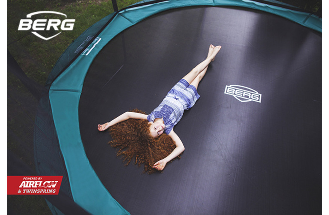 BERG Champion 430 groen + Safetynet Deluxe XL
