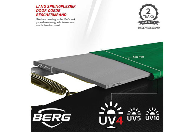 BERG InGround Favorit 270 Grijs