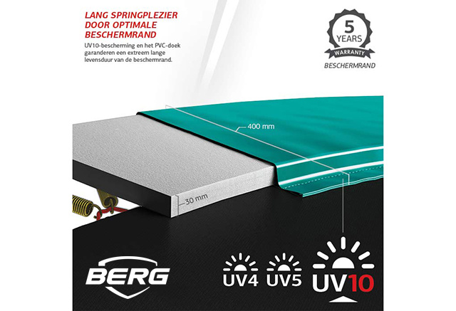 BERG InGround Elite 330 grijs