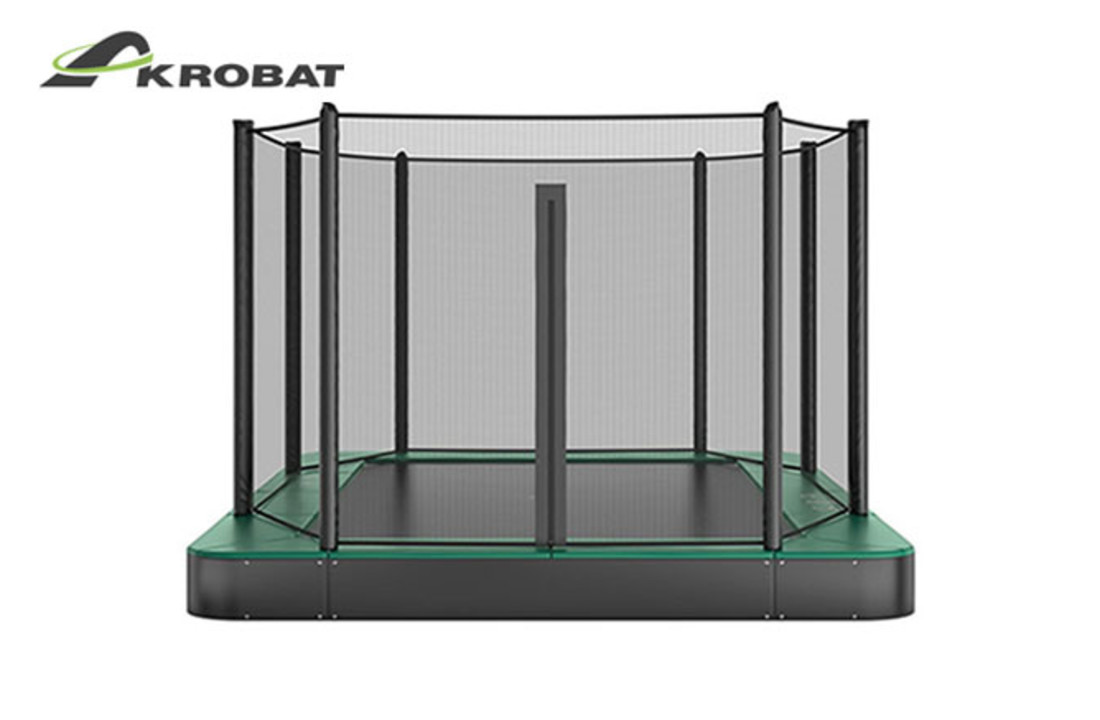 Akrobat Orbit Flat to the ground 335x244 Groen incl. veiligheidsnet
