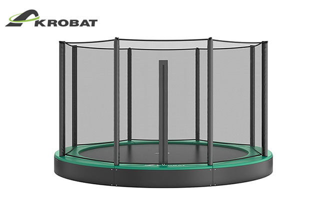 Akrobat Orbit Flat to the ground 244 Groen incl. veiligheidsnet