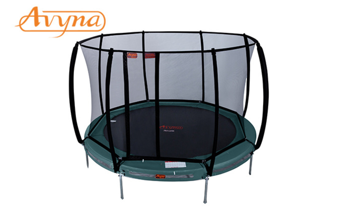 Avyna Pro-Line InGround trampoline 430cm Groen COMBI