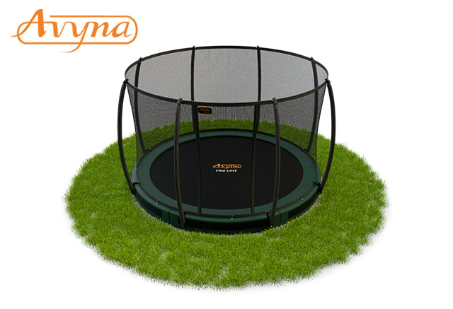 Avyna Pro-Line InGround trampoline 245cm Groen COMBI