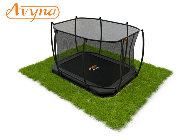 Avyna Pro-Line InGround trampoline 380x255cm Grijs COMBI