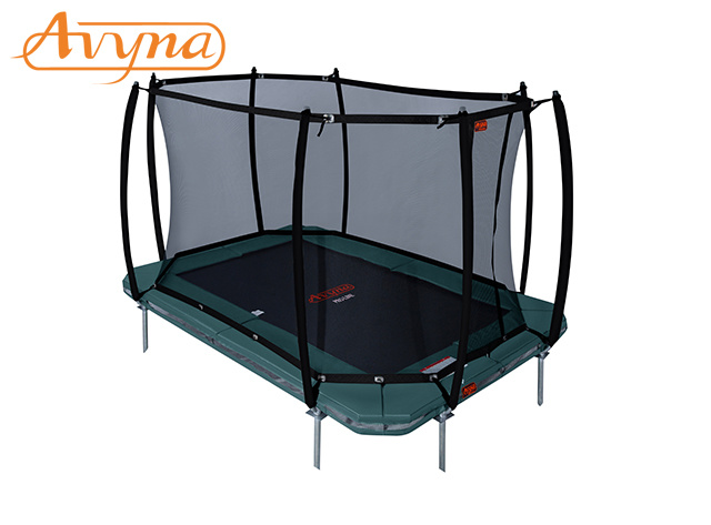Avyna Pro-Line InGround trampoline 340x240cm Groen COMBI