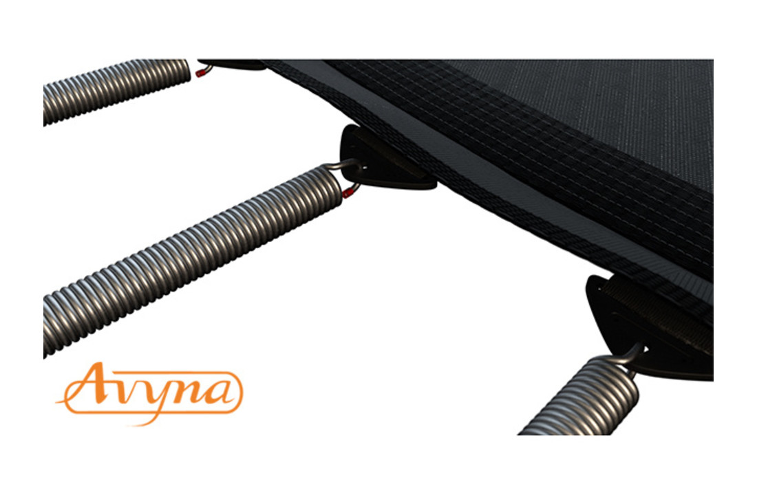 Avyna Pro-Line trampoline 275x190cm Groen COMBI