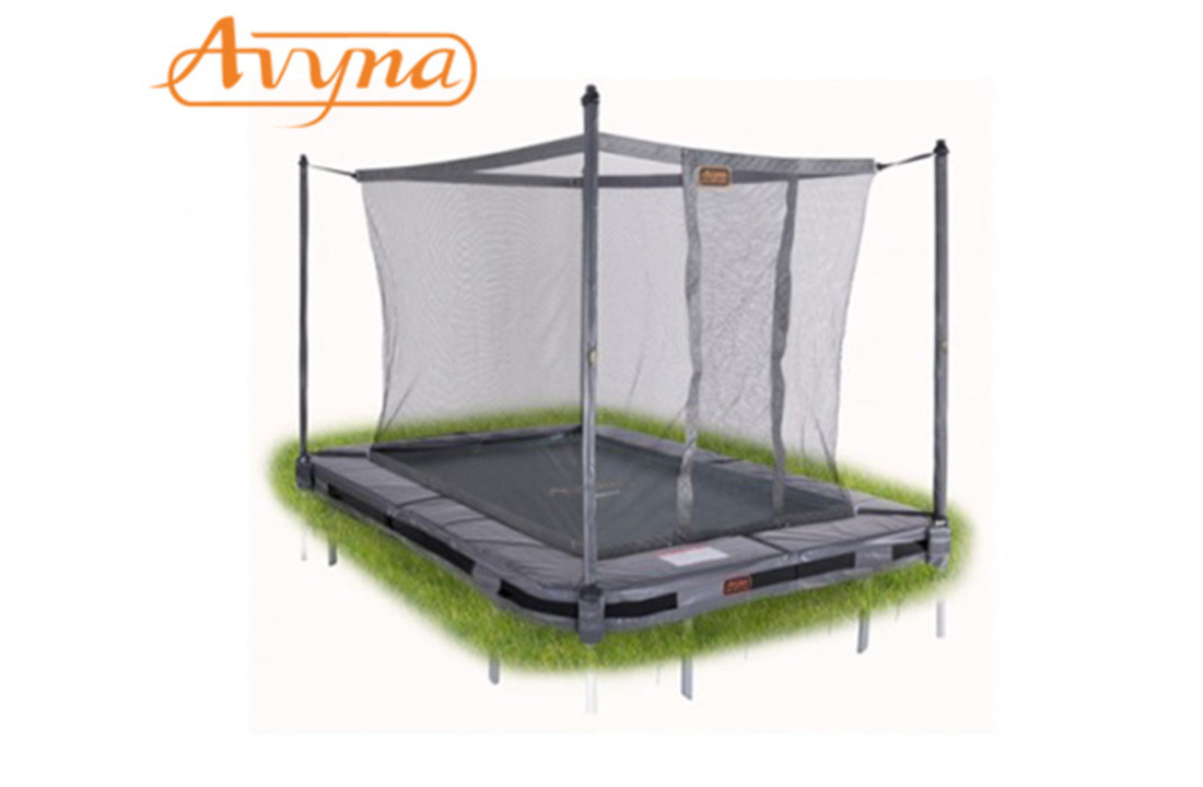 Avyna Pro-Line InGround trampoline 215x155cm Grijs COMBI