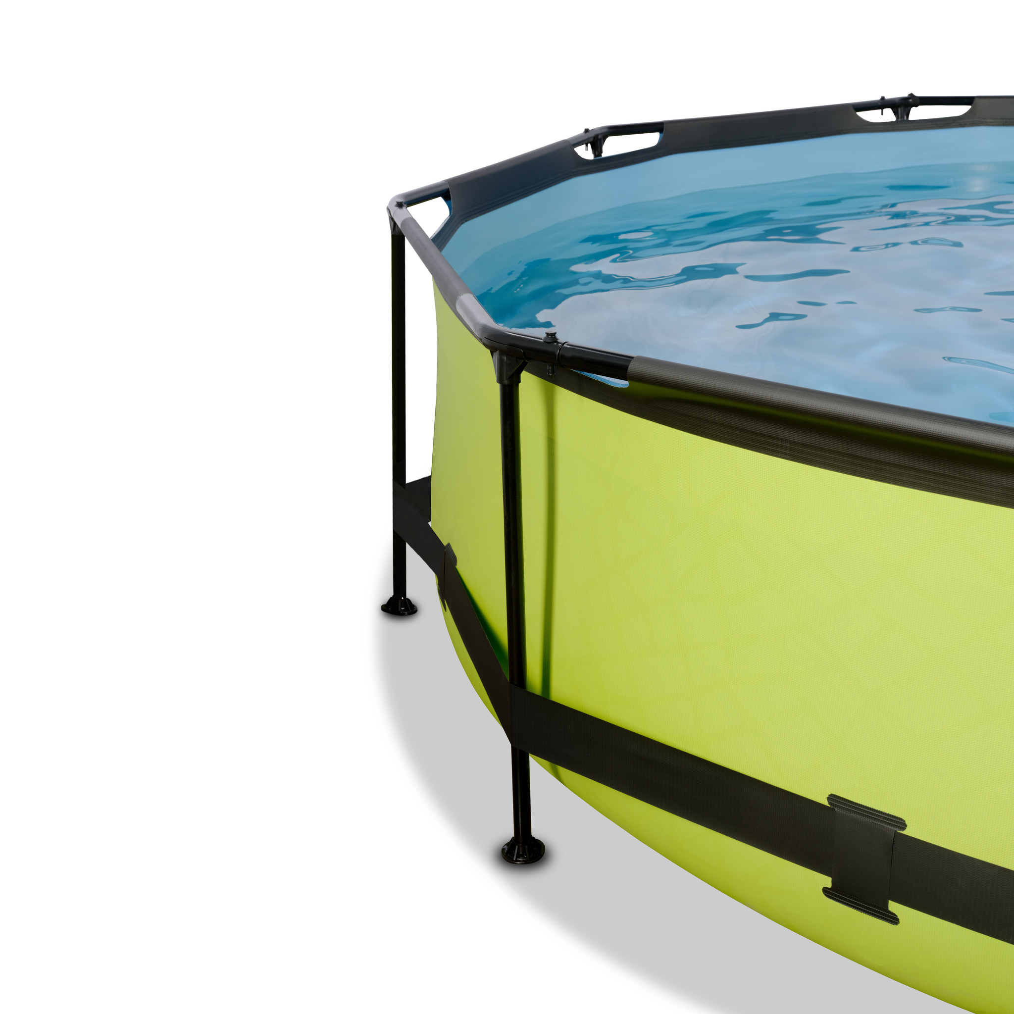 EXIT Toys zwembad Lime ø300x76cm met filterpomp