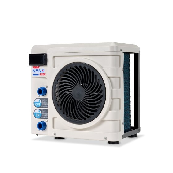 EXIT Toys zwembad Wood 400x200x122cm met warmtepomp overkapping en zandfilterpomp