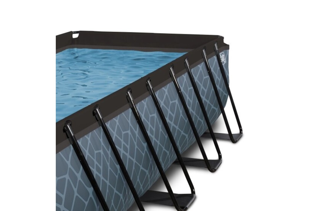 EXIT Toys zwembad Stone 540x250x122cm met filterpomp
