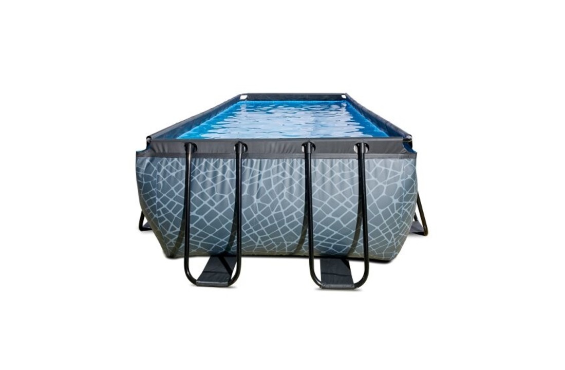 EXIT Toys zwembad Stone 540x250x122cm met filterpomp