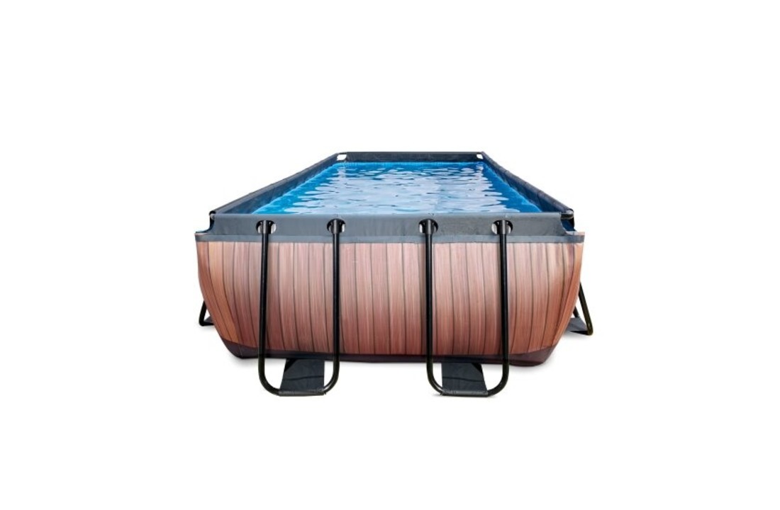 EXIT Toys zwembad Wood 540x250x100cm met filterpomp