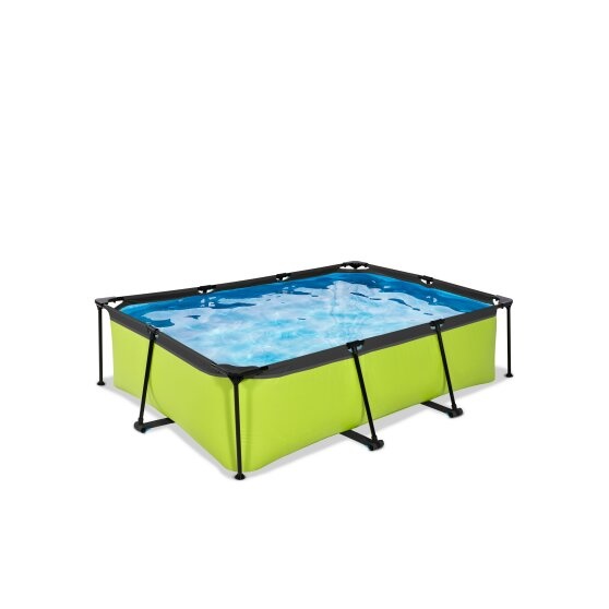 EXIT Toys zwembad Lime 220x150x65cm met filterpomp