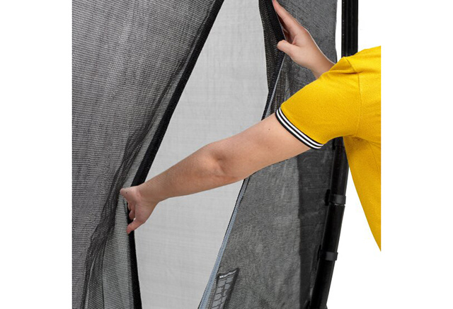 EXIT Toys Dynamic Groundlevel ø427cm Black + Safetynet Deluxe