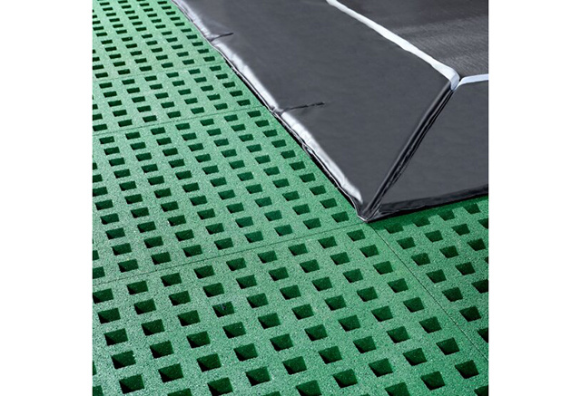 EXIT Toys Dynamic Groundlevel 305x519cm Black + Freezone veiligheidstegels