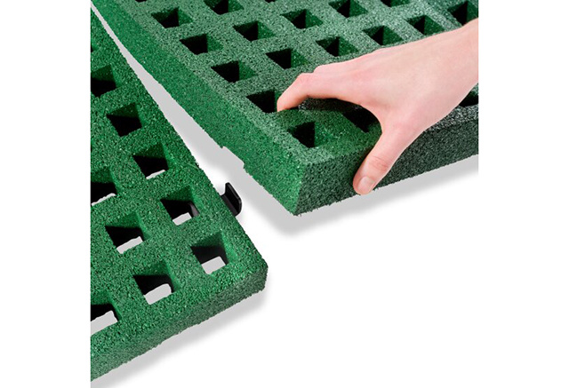 EXIT Toys Dynamic Groundlevel 305x519cm Black + Freezone veiligheidstegels