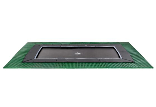 EXIT Toys Dynamic Groundlevel 305x519cm Black + Freezone veiligheidstegels