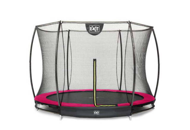 EXIT Toys Silhouette Ground ø244cm Roze + Safetynet