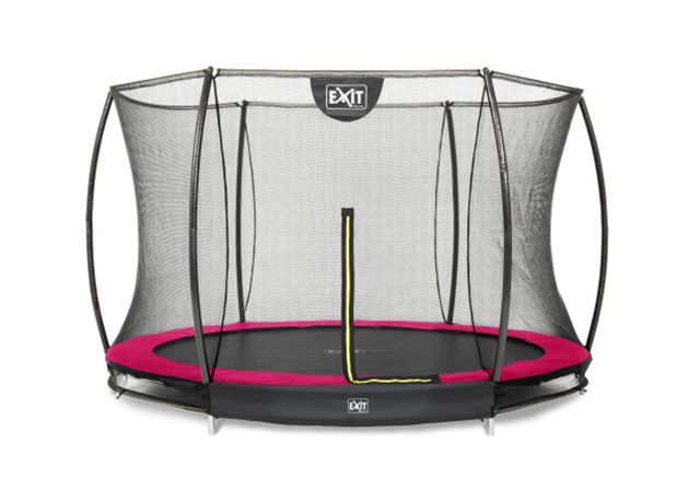 EXIT Toys Silhouette Ground ø305cm Roze + Safetynet