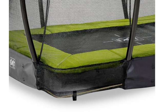 EXIT Toys Silhouette Ground 153x214cm Lime + Safetynet