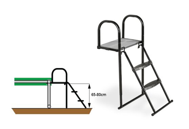 EXIT Toys Trampoline ladder M + Platform