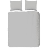 Good morning Dekbedovertrek 0270 - katoen sv uni l.grijs