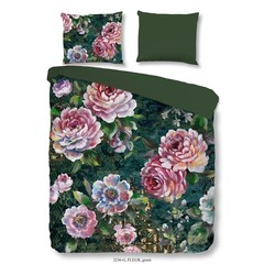 Good morning Dekbedovertrek Fleur nr.2236 groen