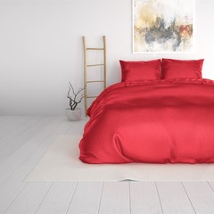 Sleeptime Beauty Skin Care Dekbedovertrek Red