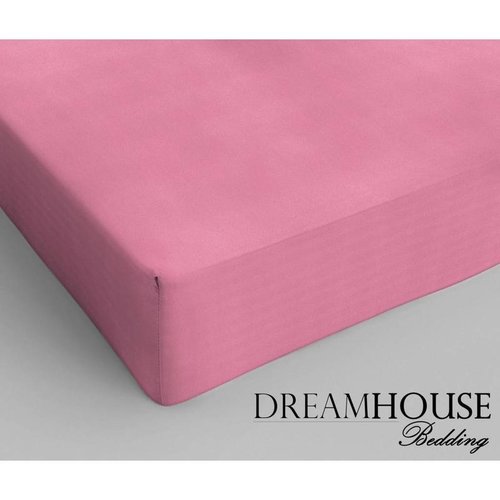 Dreamhouse Roze Katoenen hoeslaken
