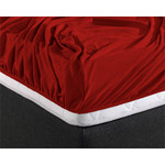 Dreamhouse Hoeslaken Boxspring, Dubbel Jersey - Rood