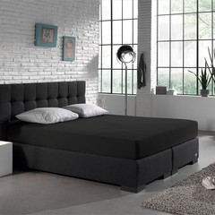 Dreamhouse Hoeslaken Dubbel Jersey 220 gr. Black