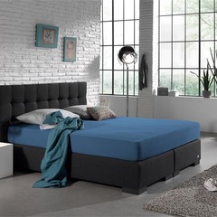 Dreamhouse Hoeslaken Dubbel Jersey 220 gr. Blue