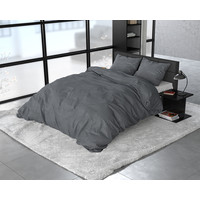 Sleeptime Dekbedovertrek Flanel  Jason Anthracite