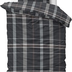 Dreamhouse Dekbedovertrek Flanel  Bruce Taupe