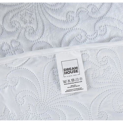 Dreamhouse Beddensprei Velvet Clara White